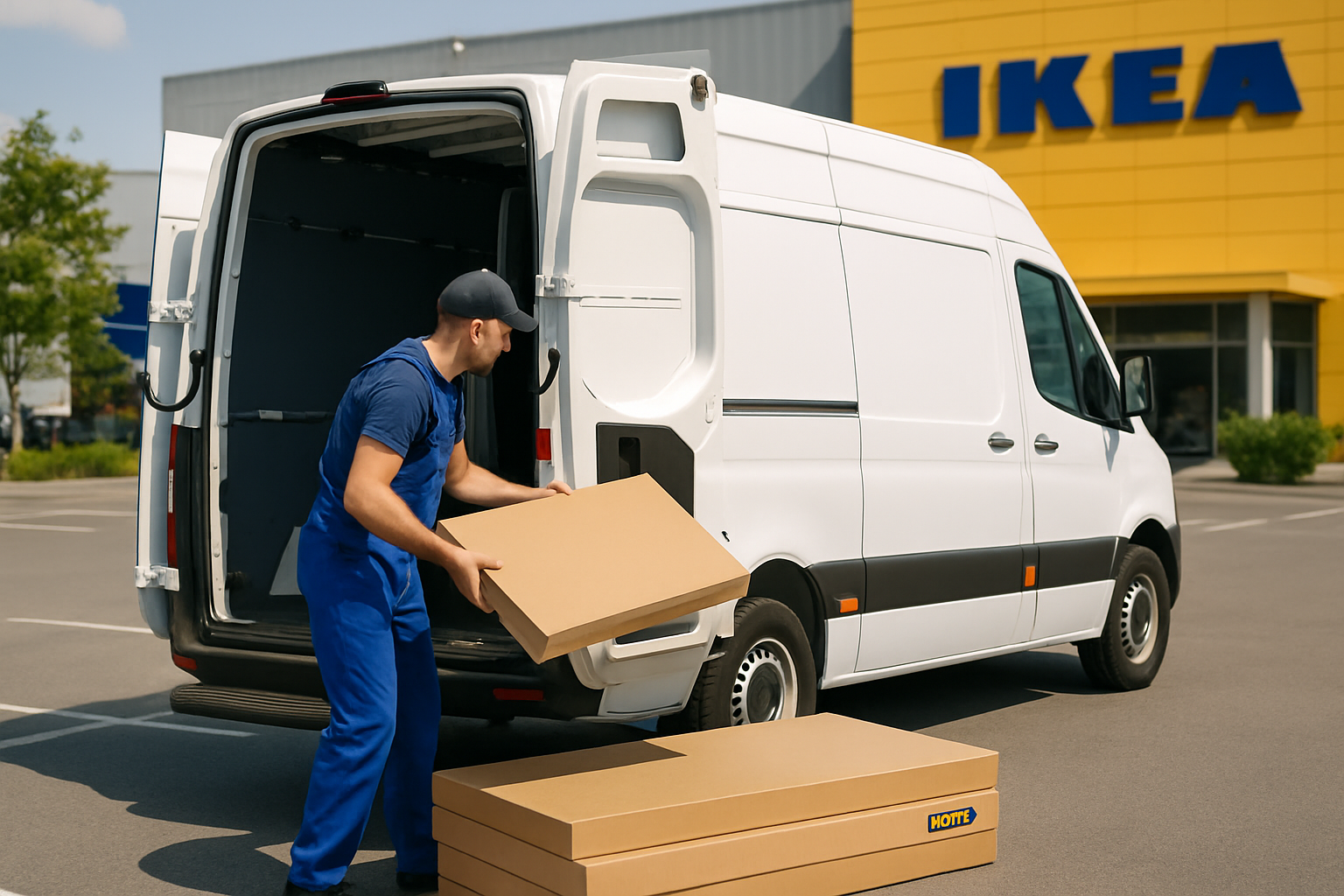 IKEA Möbel Transport Remscheid